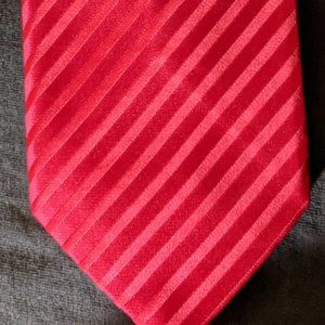 Gorgeous Italo Ferretti Red Silk Tie